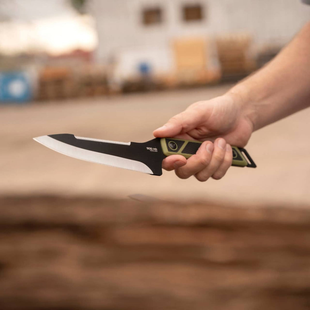 Sog TerraGrip Camp Knife