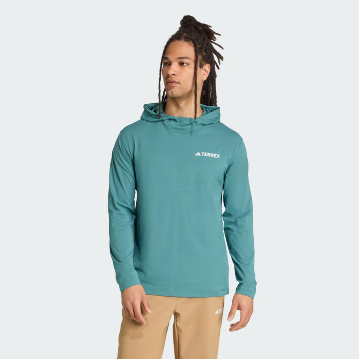 Adidas Terrex Multi Climacool Hooded Long Sleeve Top | Men's