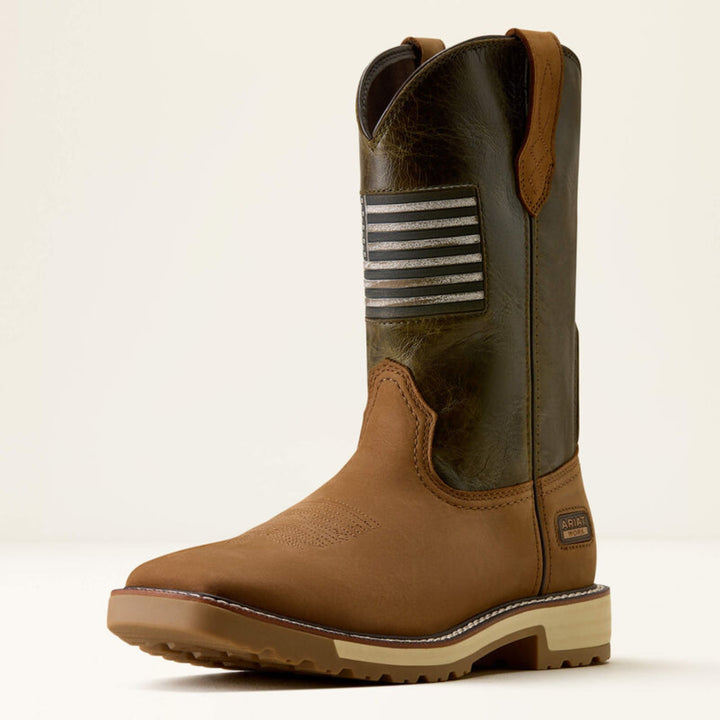 Ariat Men's Activator Patriot Wide Square Toe Work Boot