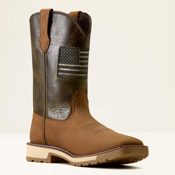 Ariat Men's Activator Patriot Wide Square Toe Work Boot