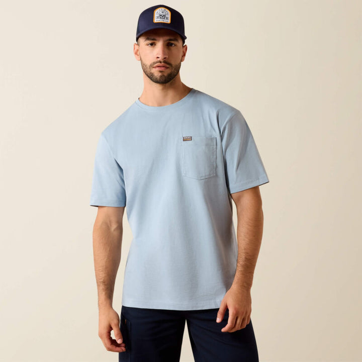 Ariat Men's Rebar Cotton Strong Skull T-Shirt