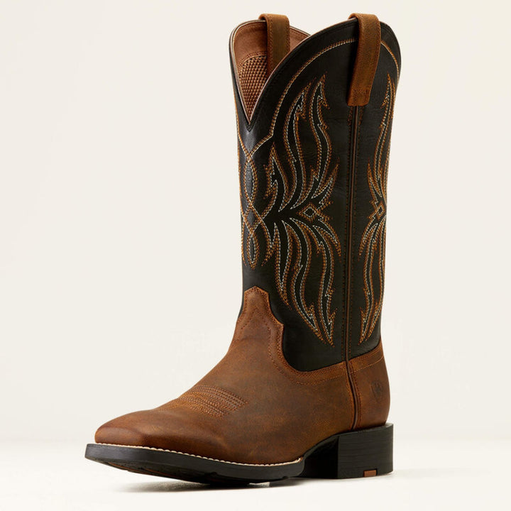 Ariat Men's Sport Rustler Wide Square Toe Cowboy Boot