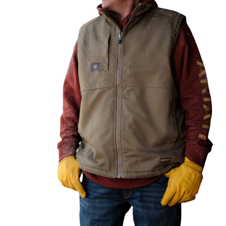 Ariat Men's Rebar DuraCanvas Vest