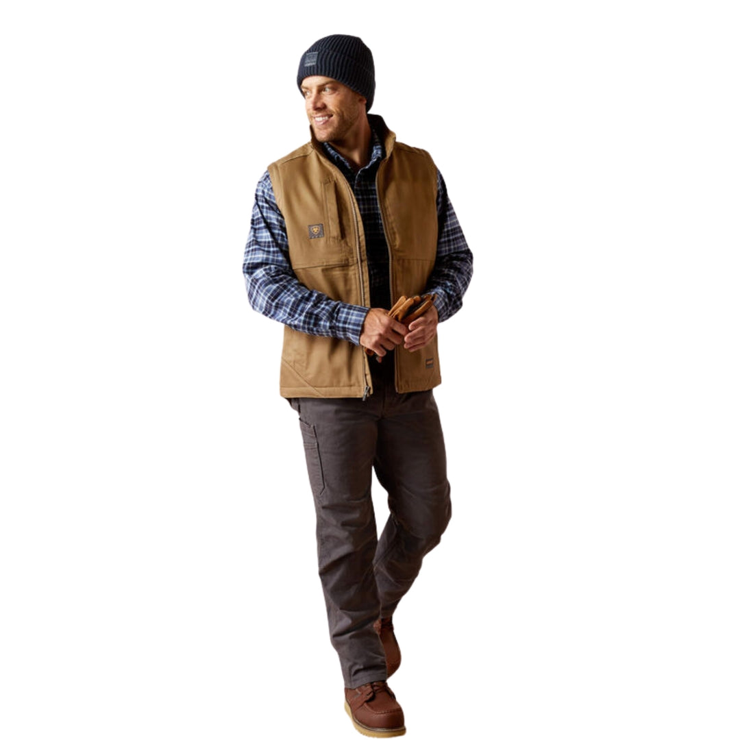 Ariat Men's Rebar DuraCanvas Vest