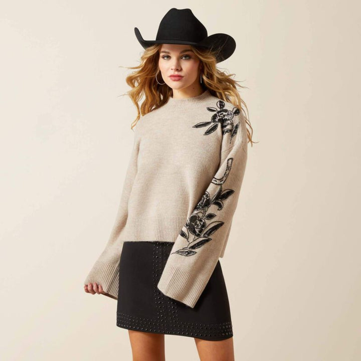 Ariat Women's All In Embellished Sweater