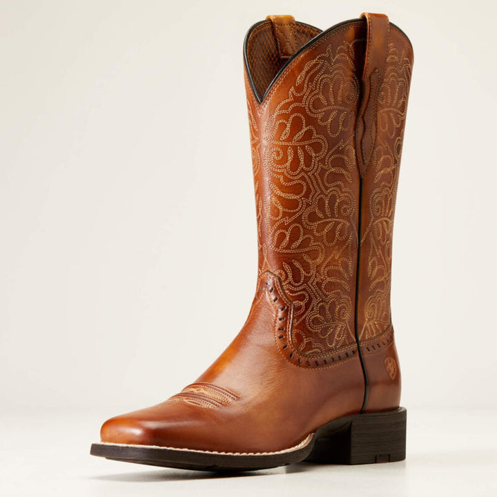 Ariat Women's Round Up Remuda Wide Square Toe Western Boot