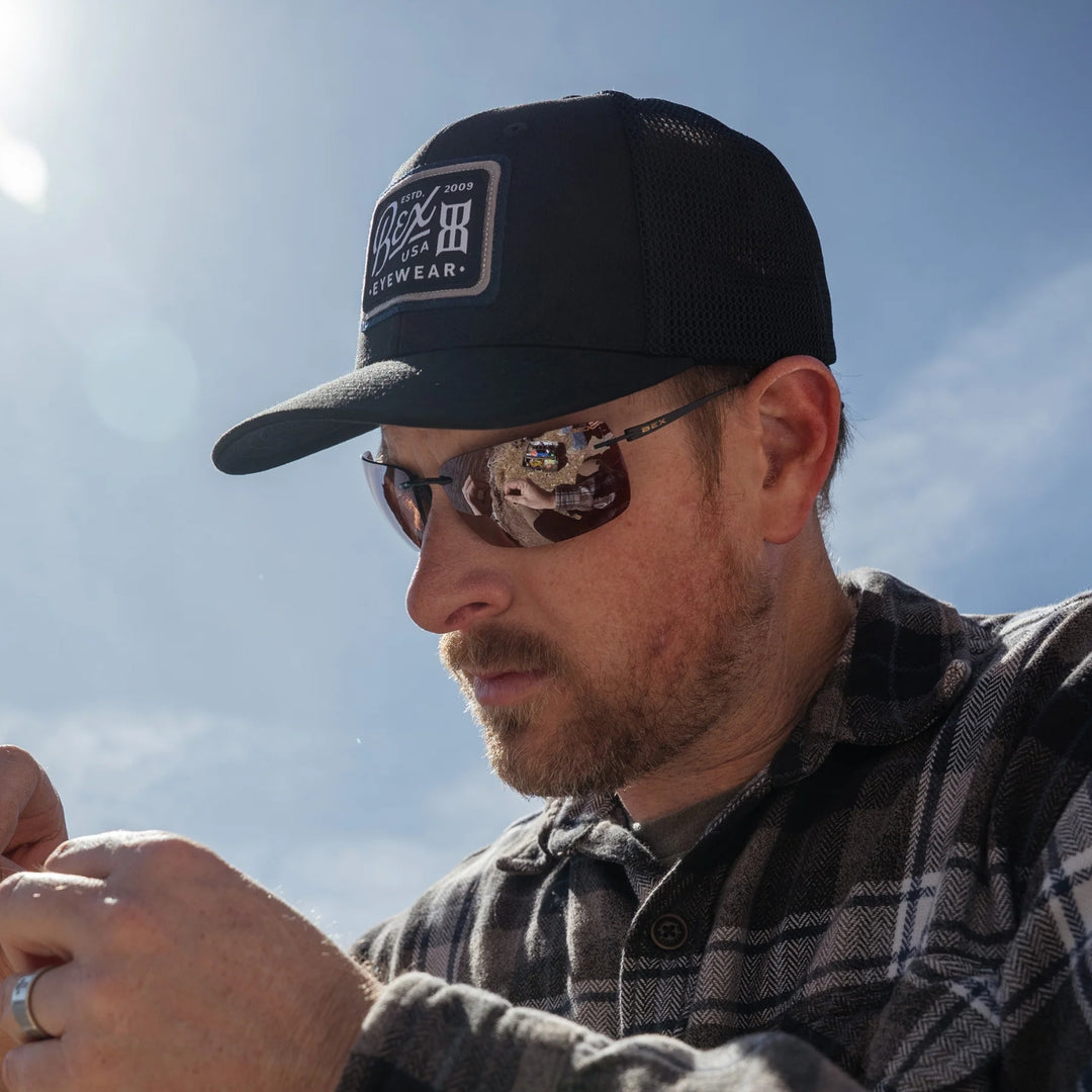 BEX Fynnland XL-OTG Metal Rimless Sunglass