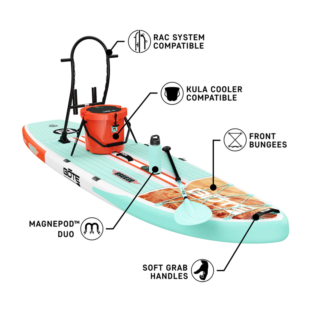 BOTE Breeze Aero Inflatable Stand Up Paddle Board 11' 6''