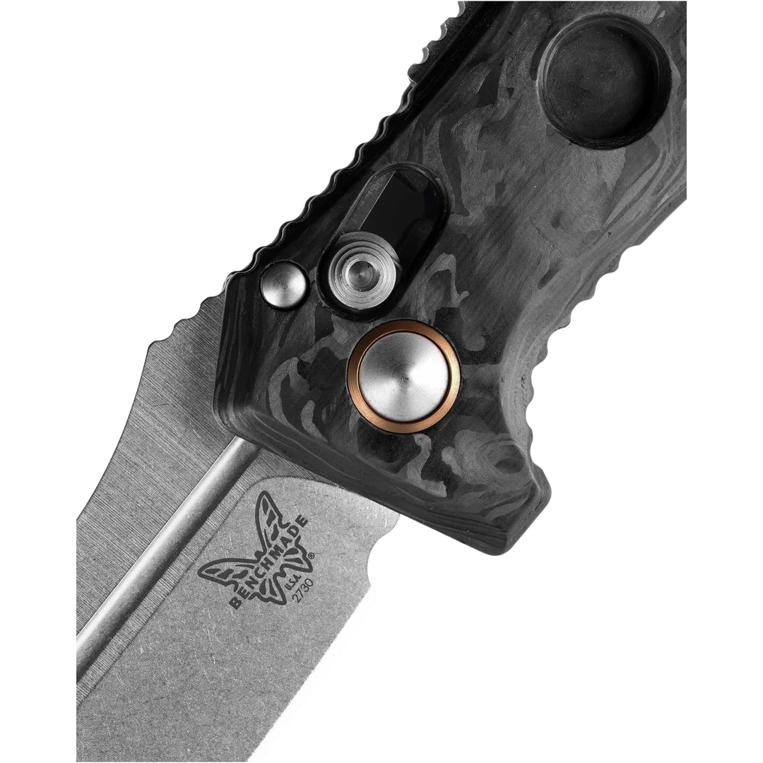Benchmade Mini Auto Adamas Drop Point Knife
