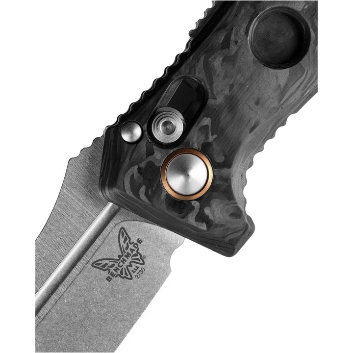 Benchmade Mini Auto Adamas Drop Point Knife