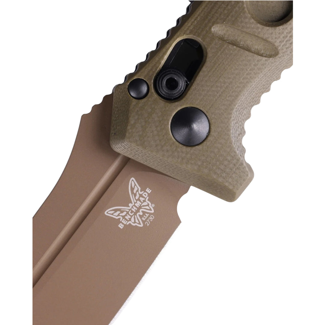 Benchmade Mini Auto Adamas Drop Point Knife