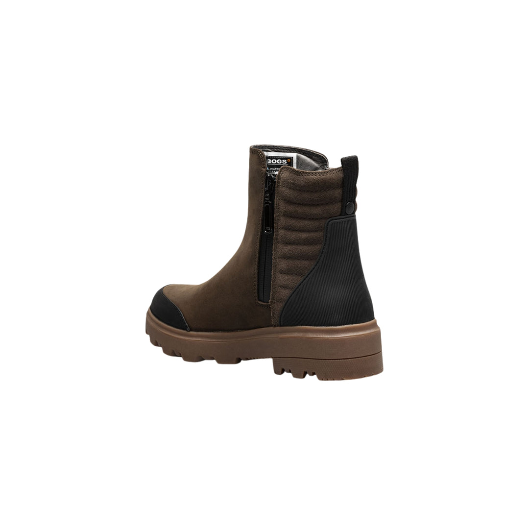 Bogs Holly Zip Leather II Slip On Boots | Women's