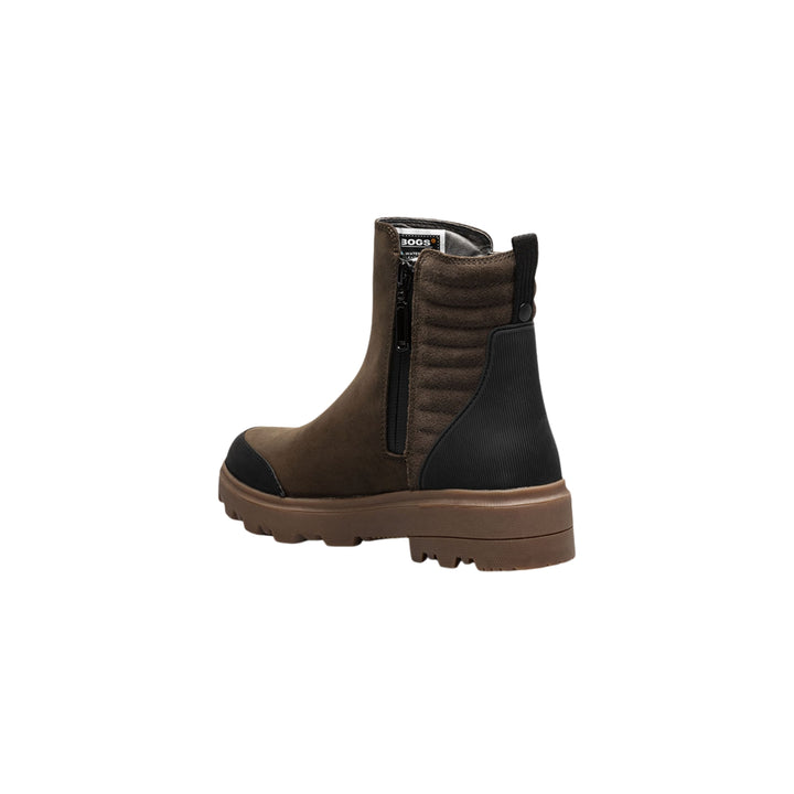 Bogs Holly Zip Leather II Slip On Boots | Women's