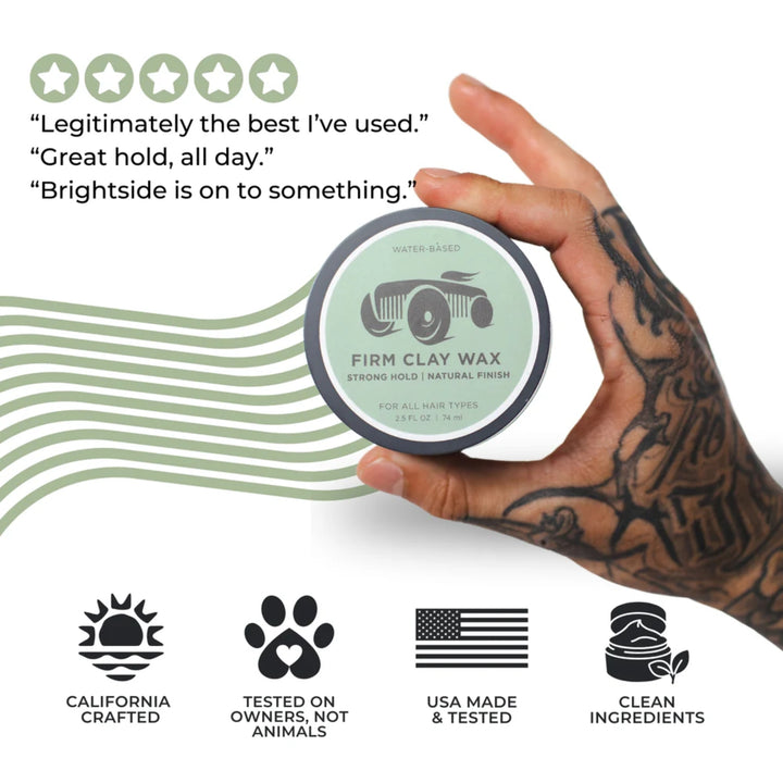 Brightside Firm Clay Wax 2.5 oz