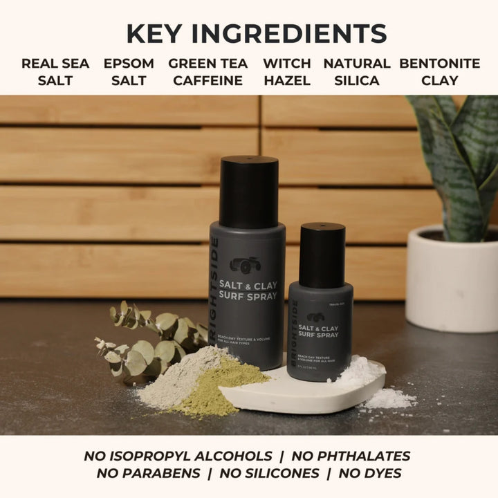 Brightside Salt + Clay Surf Spray
