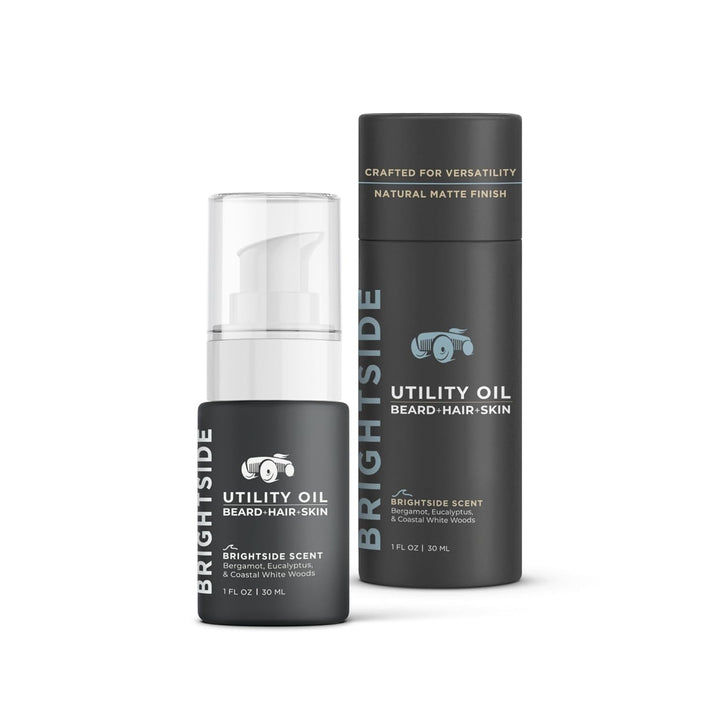 Brightside Utility Oil: Beard + Hair + Skin