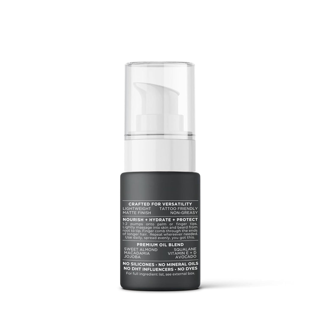Brightside Utility Oil: Beard + Hair + Skin