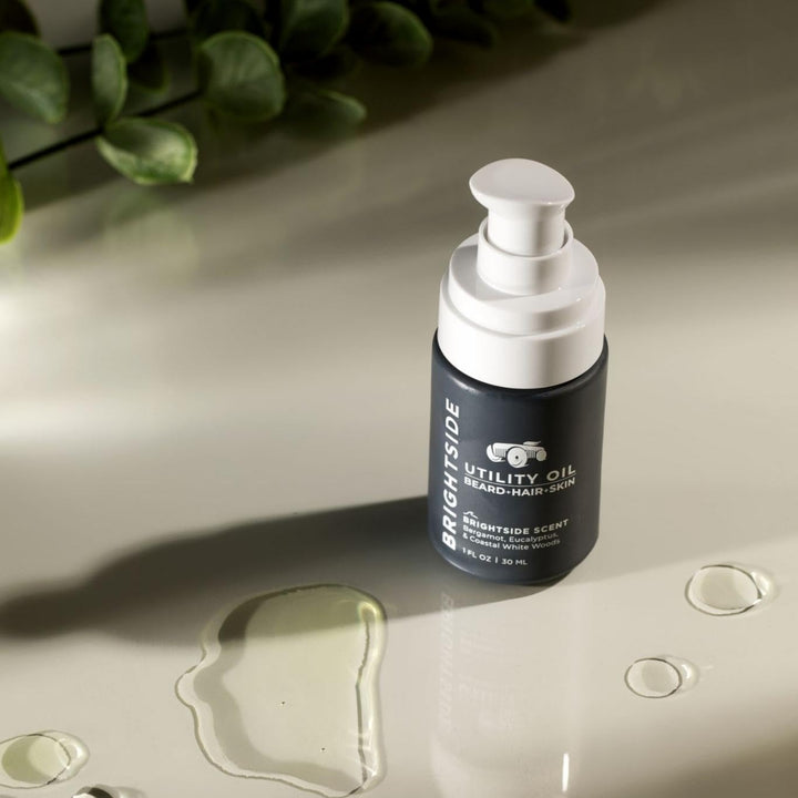 Brightside Utility Oil: Beard + Hair + Skin