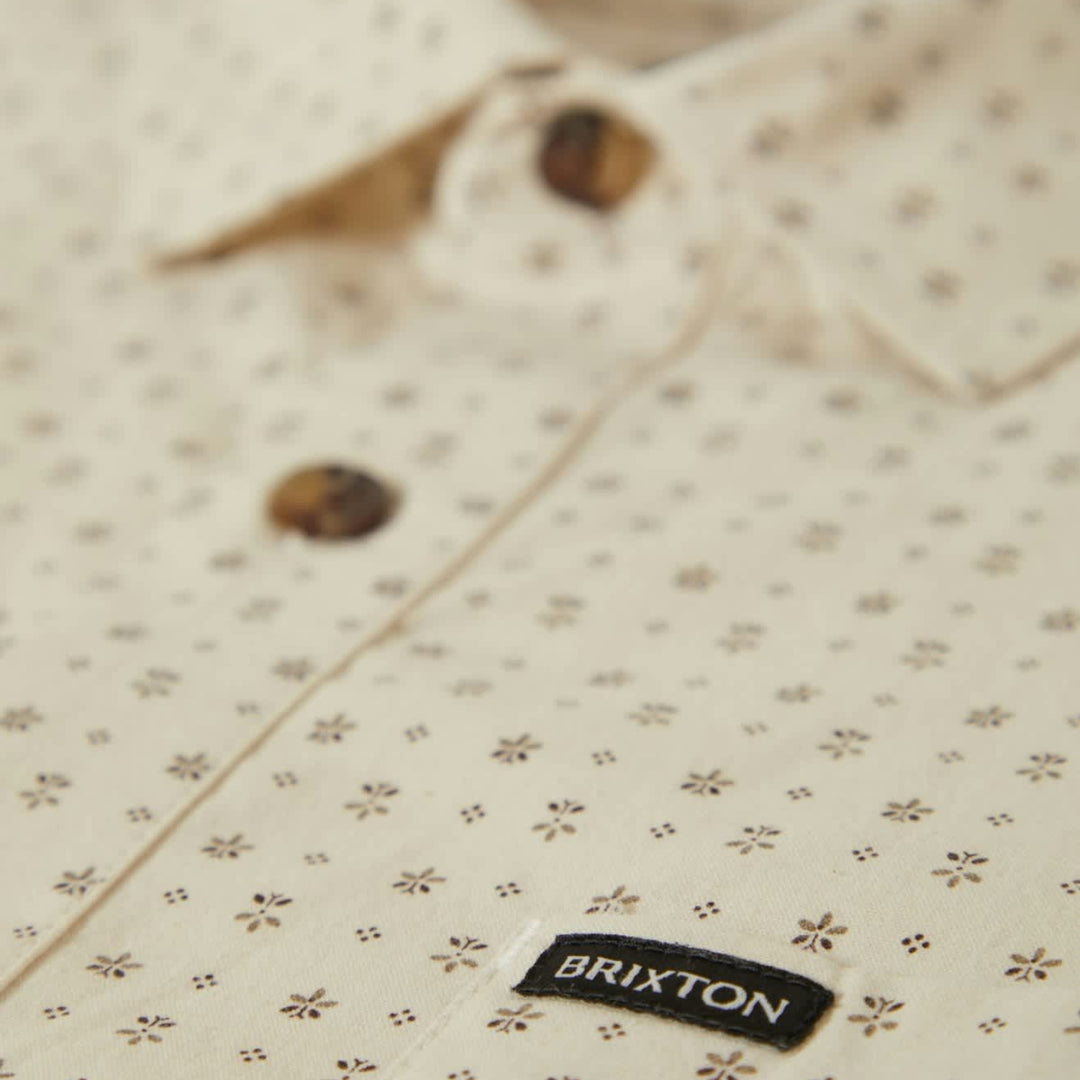 Brixton Charter Print Short Sleeve Woven