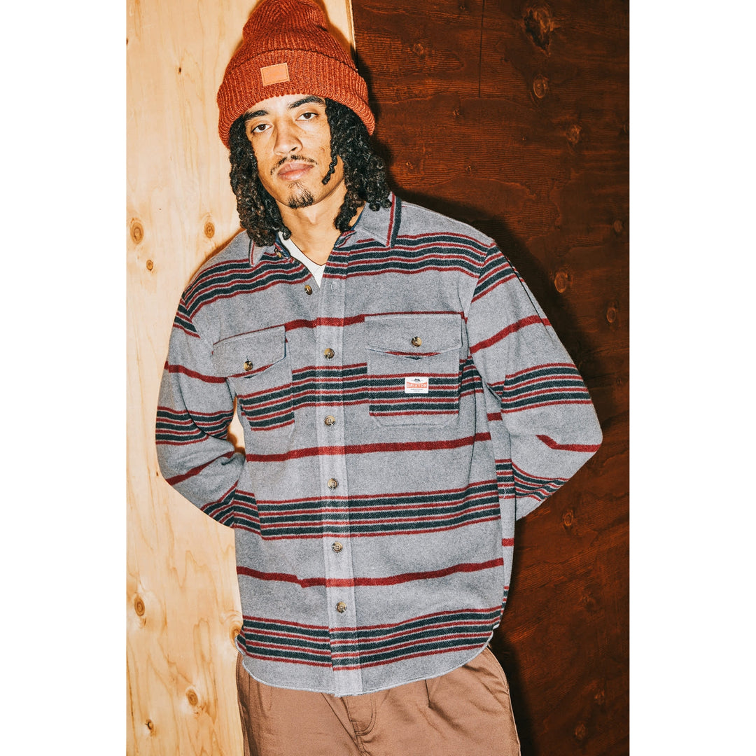 Brixton Men's Altered Threads Overshirt