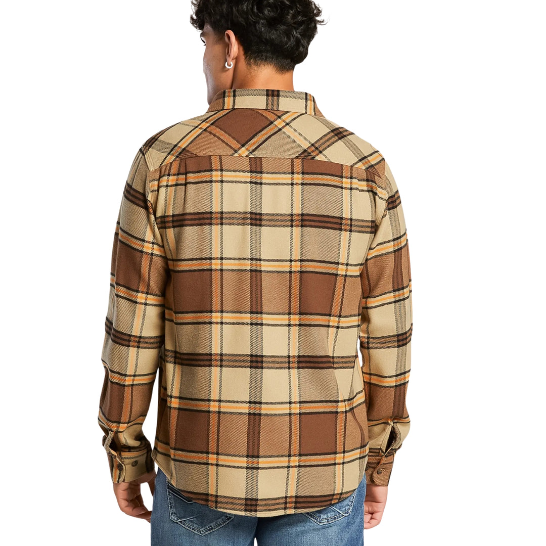 Brixton Men's Bowery Long Sleeve Flannel