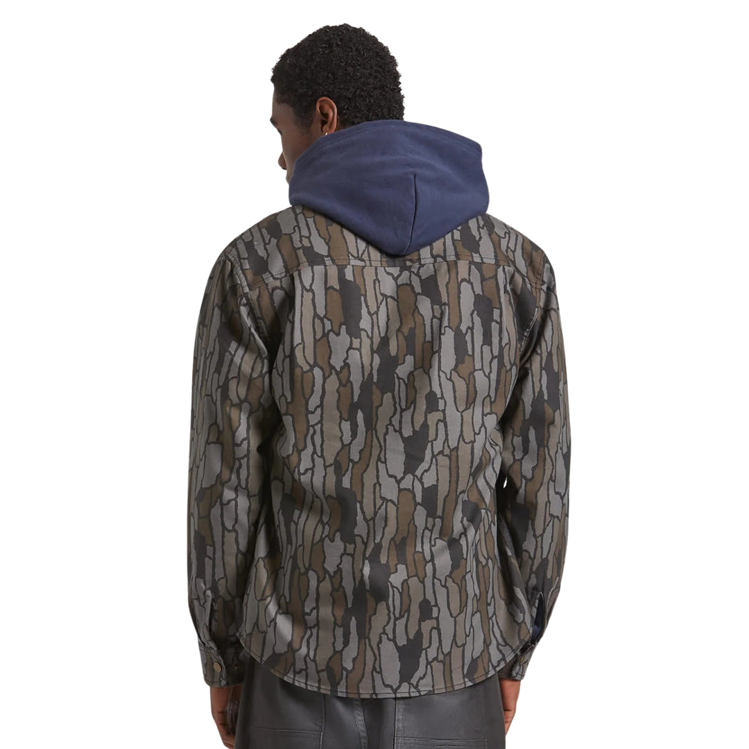 Brixton Men's Builders Stretch Long Sleeve Over Shirt