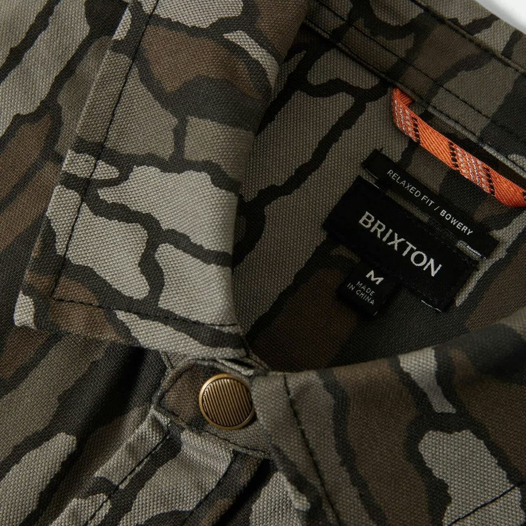 Brixton Men's Builders Stretch Long Sleeve Over Shirt