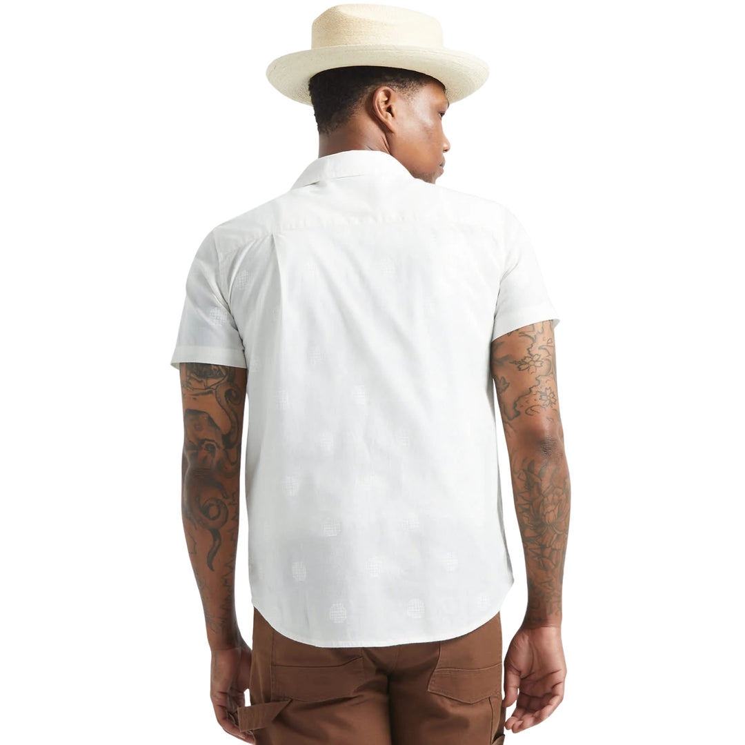Brixton Men's Charter Print Short Sleeve Shirt