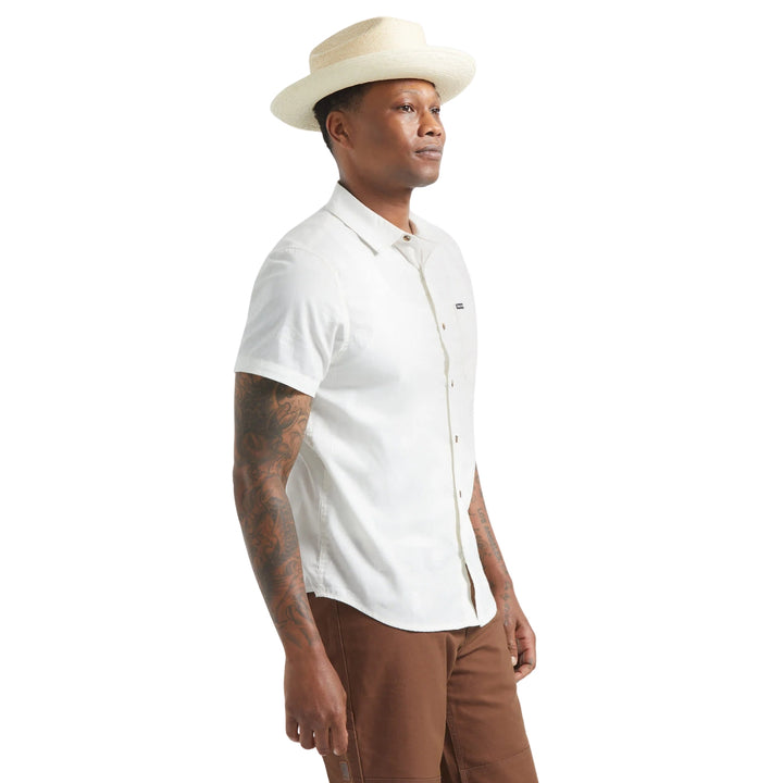 Brixton Men's Charter Print Short Sleeve Shirt