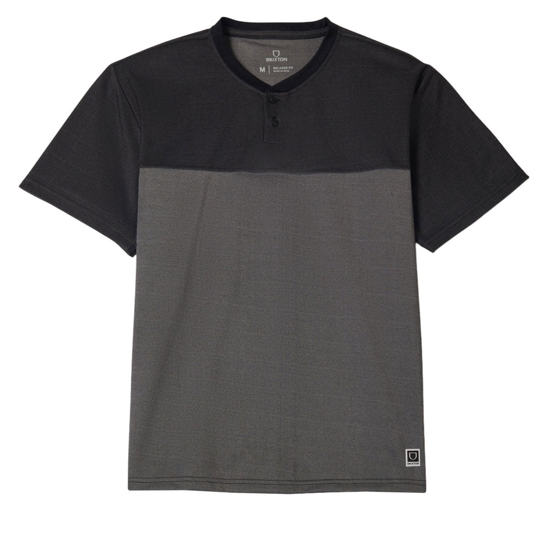 Brixton Men's Journey Short Sleeve Henley