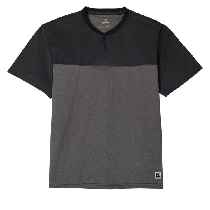 Brixton Men's Journey Short Sleeve Henley