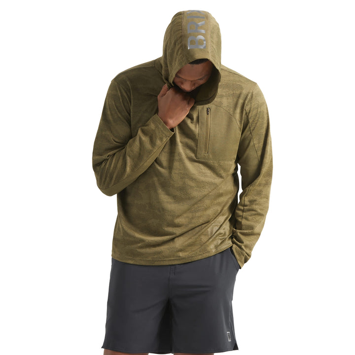 Brixton Men's Journey Sun Hoodie