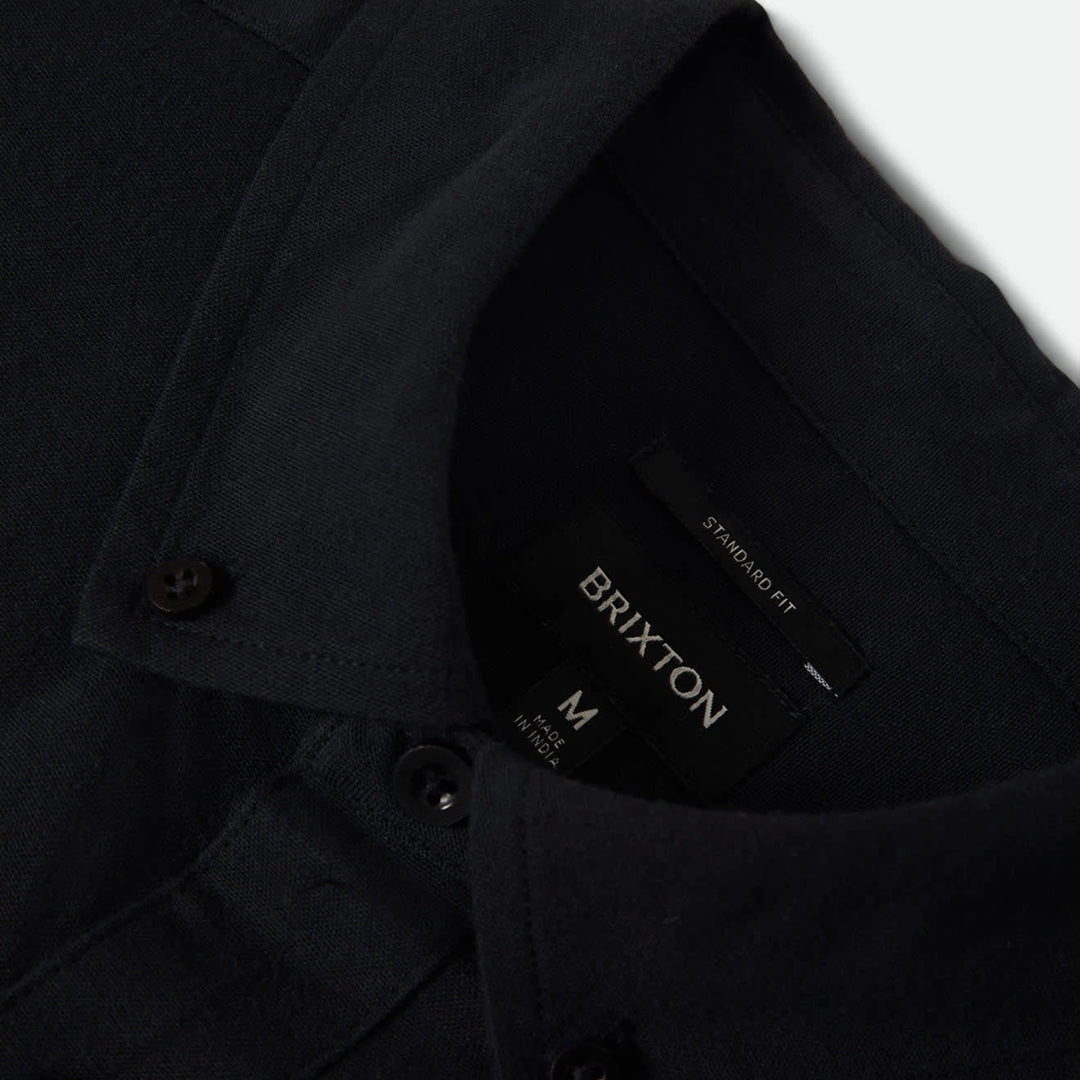 Brixton Men's Sanford Oxford Short Sleeve Shirt