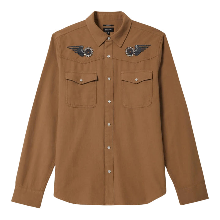 Brixton Men's Waylon Lightweight Overshirt