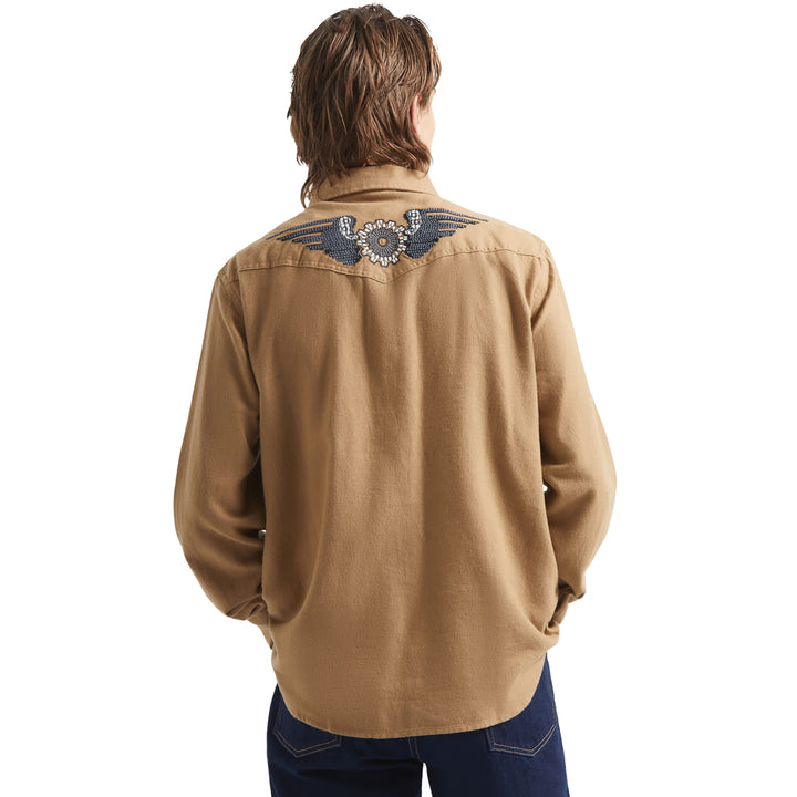 Brixton Men's Waylon Lightweight Overshirt