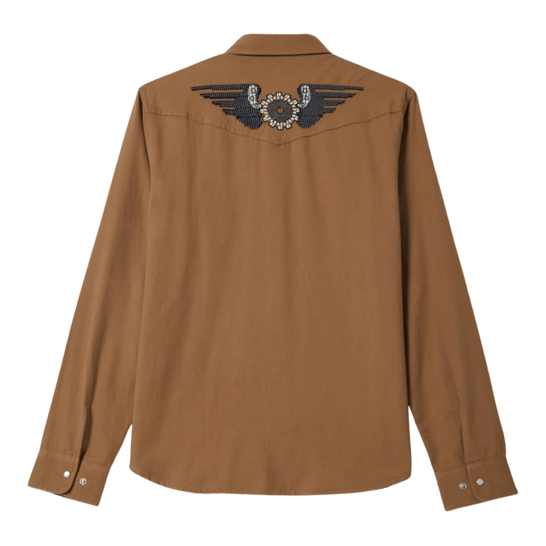 Brixton Men's Waylon Lightweight Overshirt