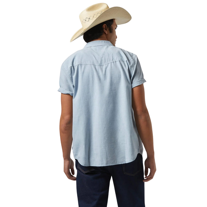 Brixton Men's Wayne Collection Short Sleeve Woven Shirts