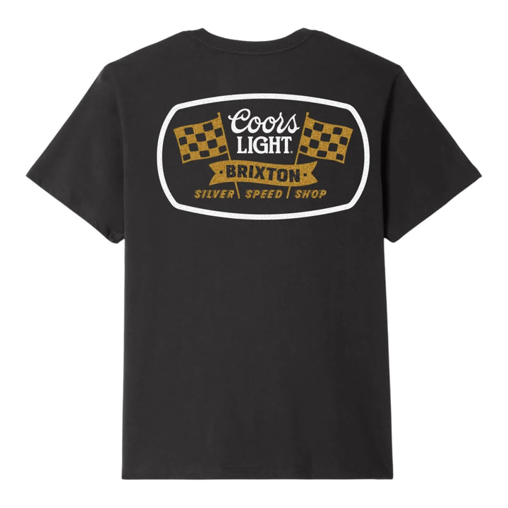 Brixton x Coors Light Men's Pit Stop Standard T-Shirt
