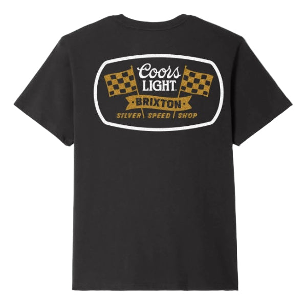 Brixton x Coors Light Men's Pit Stop Standard T-Shirt