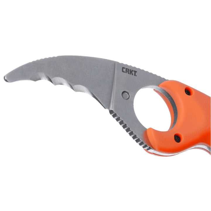 CRKT Bear Claw™| Fixed Blade Orange w/Veff Serrations