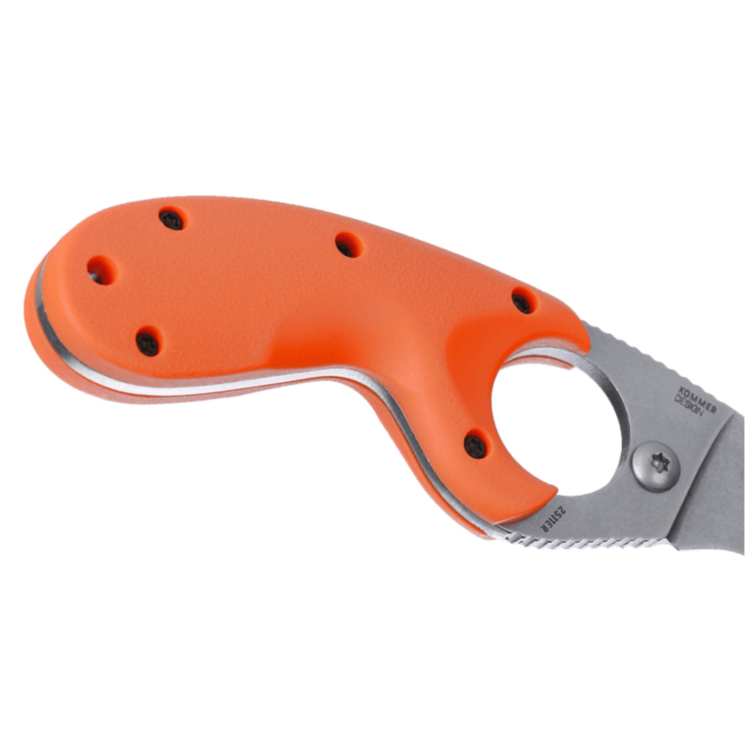 CRKT Bear Claw™| Fixed Blade Orange w/Veff Serrations