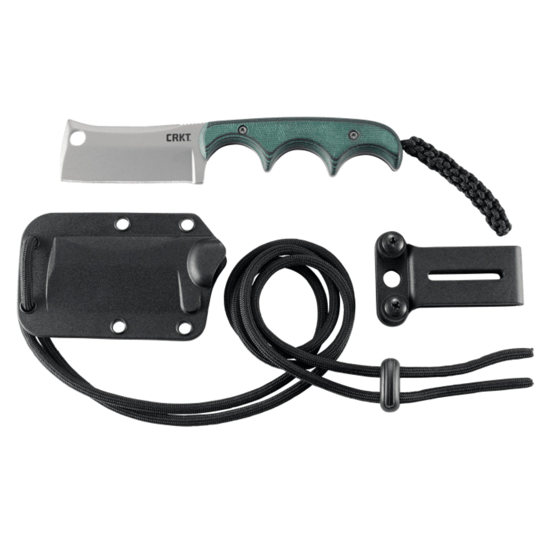CRKT Minimalist Cleaver |Fixed Blade Outdoor Survival Knife