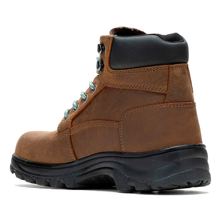 Wolverine Carlsbad Steel Toe Sudan Brown Work Boot (W241012) | Women's