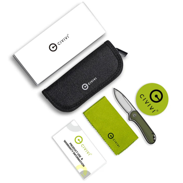 Civivi Qubit Button Lock Folding Knife