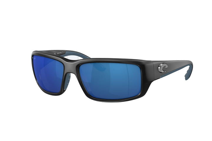 Costa Del Mar Fantail 06S9006 Matte Black Frame / Blue Mirror 580P Lens