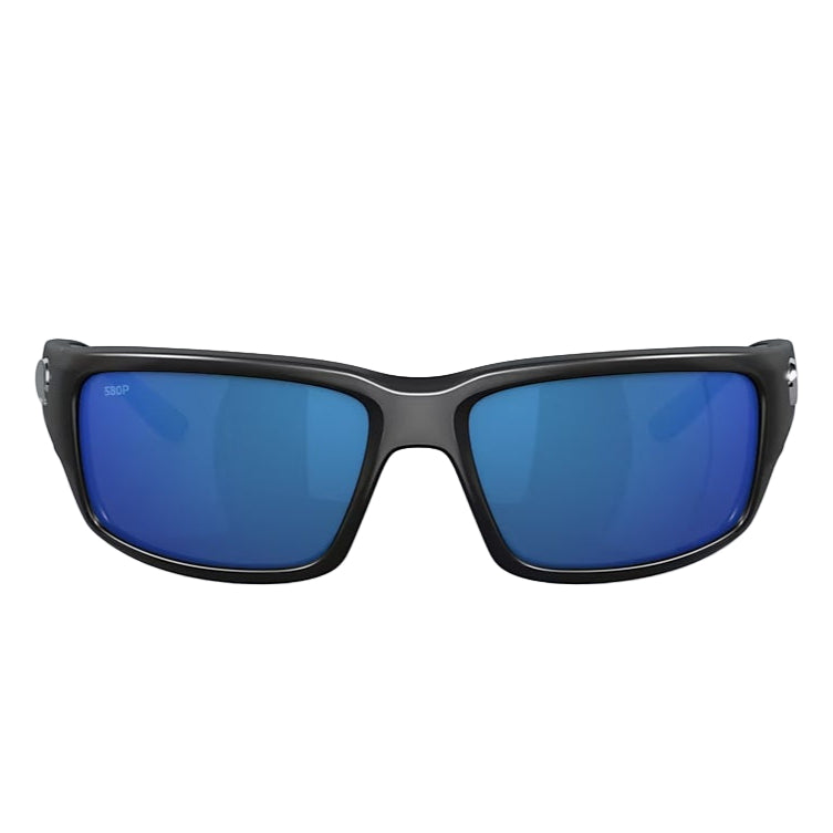 Costa Del Mar Fantail 06S9006 Matte Black Frame / Blue Mirror 580P Lens