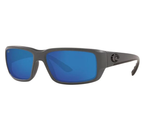 Costa Del Mar Fantail 06S9006 Matte Gray Frame / Blue Mirror 580G Lens