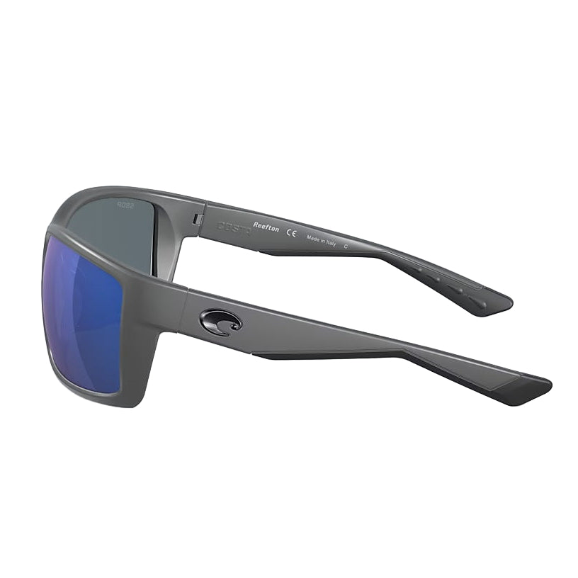 Costa Del Mar Reefton 06S9007 Matte Gray Frame / Blue Mirror 580P Lens