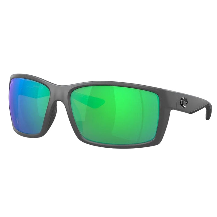 Costa Del Mar Reefton 06S9007 Matte Gray Frame / Green Mirror 580P Lens