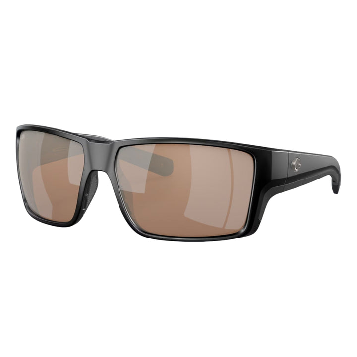 Costa Del Mar Reefton Pro 06S9080 Black Frame / Copper Silver Mirror 580G Lens